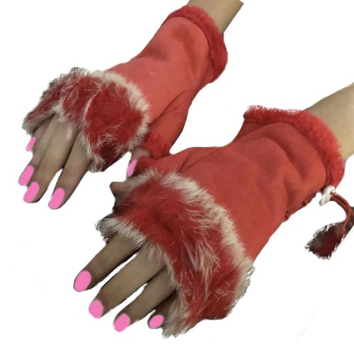 Guanti pelle donna con - in,